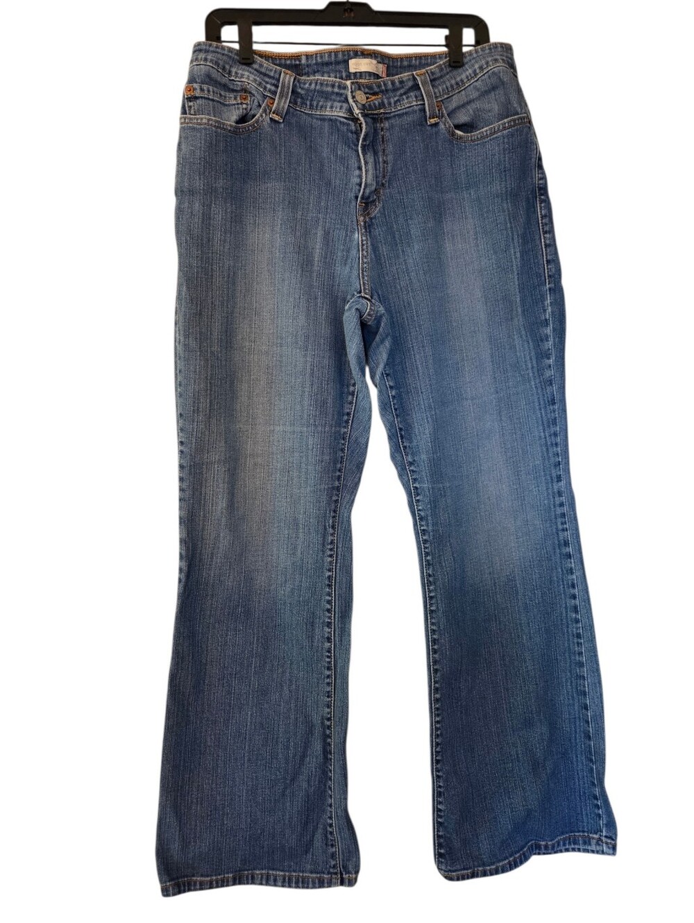 Levis 515 Boot Cut Denim Jeans Mid Rise Y2k 90's Plus Size 16 M